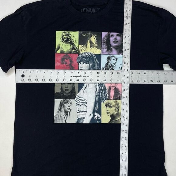 Taylor Swift The Eras Tour Graphic T-shirt Women Medium Black Music - Picture 7 of 7
